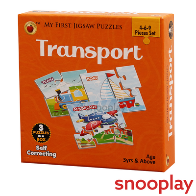 My First Jigsaw Puzzle Transport - 19 Pcs