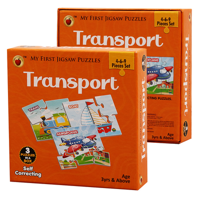 My First Jigsaw Puzzle Transport - 19 Pcs