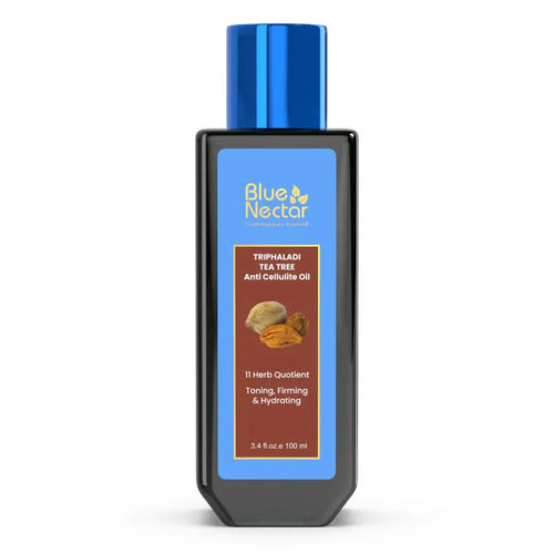 Blue Nectar Triphaladi Ayurvedic Fat Burning & Slimming Oil (11 Herbs) - 100ml