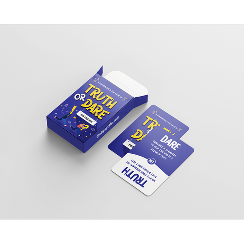 The Tipsy Tales Truth & Dare Friends Edition Fun Card Game (13 Years till Grown Ups)