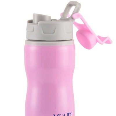 Youp Stainless Steel Pink Color Unicorn Kids Water Bottle Bingo - 750 ml