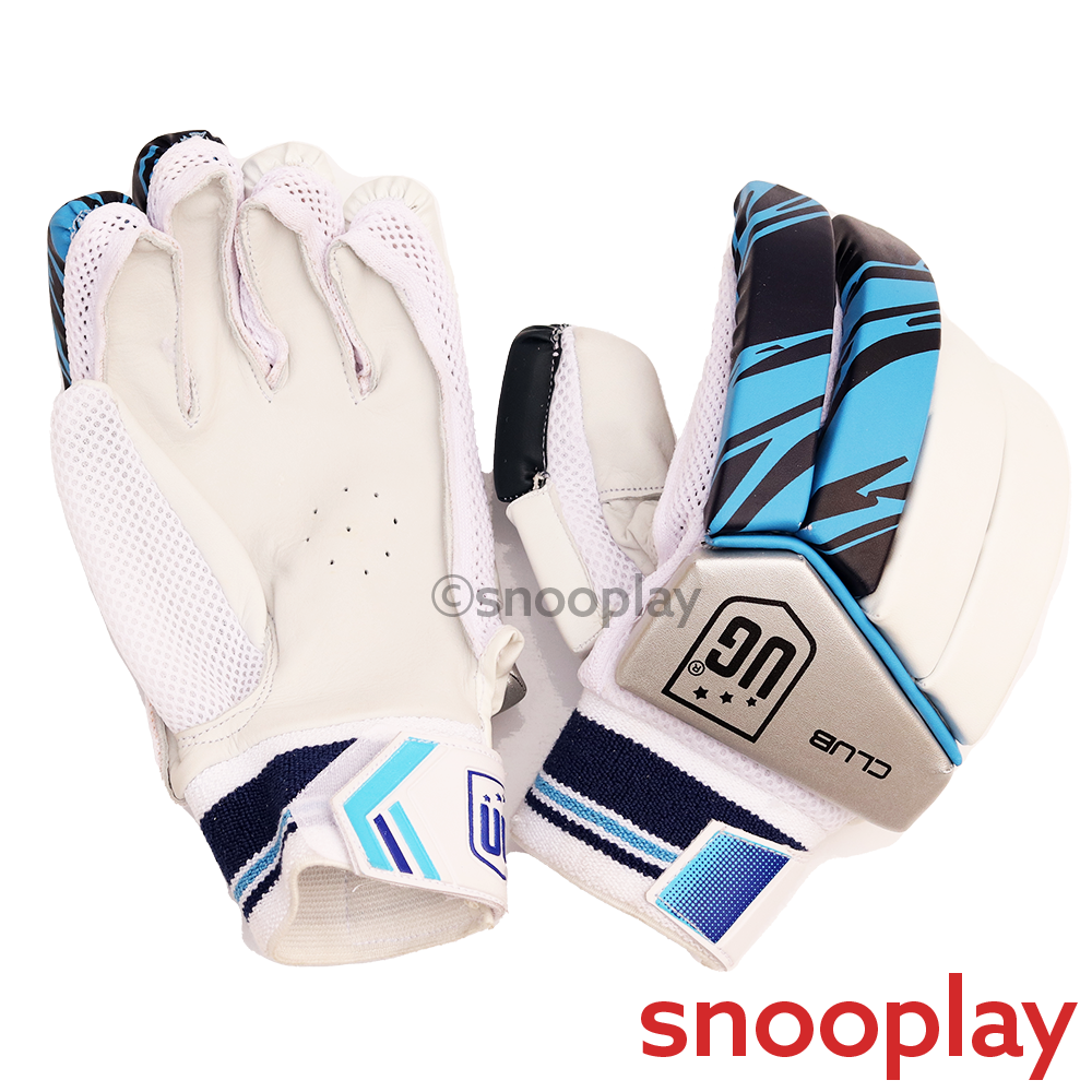 Club Batting Gloves (Blue & White) | 6-8 Years