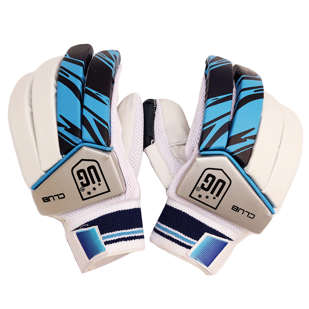 Club Batting Gloves (Blue & White) | 6-8 Years