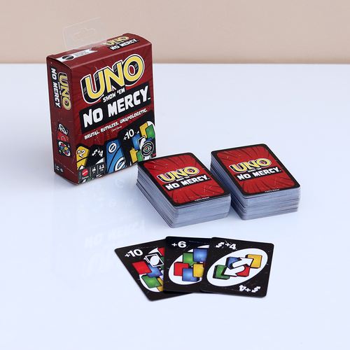 Original Licensed UNO - Show No Mercy Card Game (7 Years till Grown Ups)