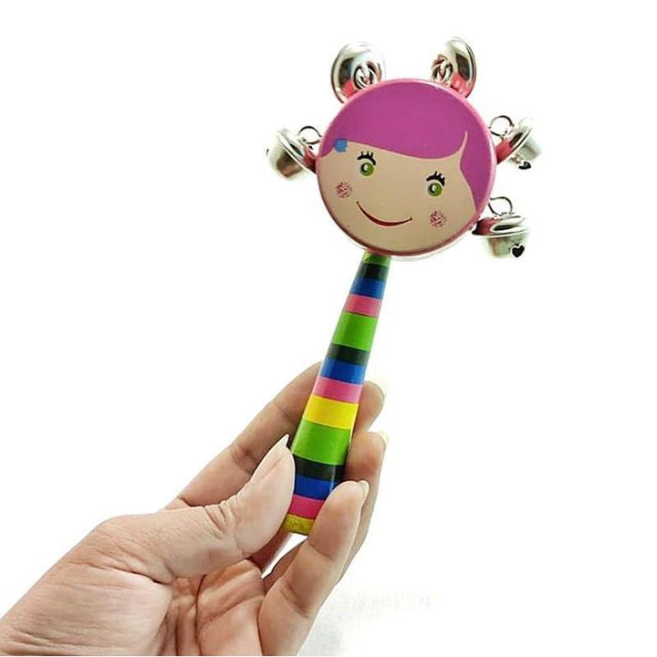 Buy Wooden Montessori Jingle Bell Rattle (3-12 Months) | Assorted ...