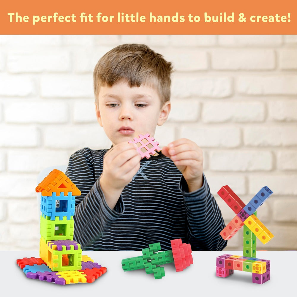 5-in-1 Ultimate Building Blocks Set - Education & Learning Blocks (250+ pcs)