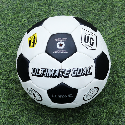 Formal Classic Black and White Football (Size-5) | 11+ Years