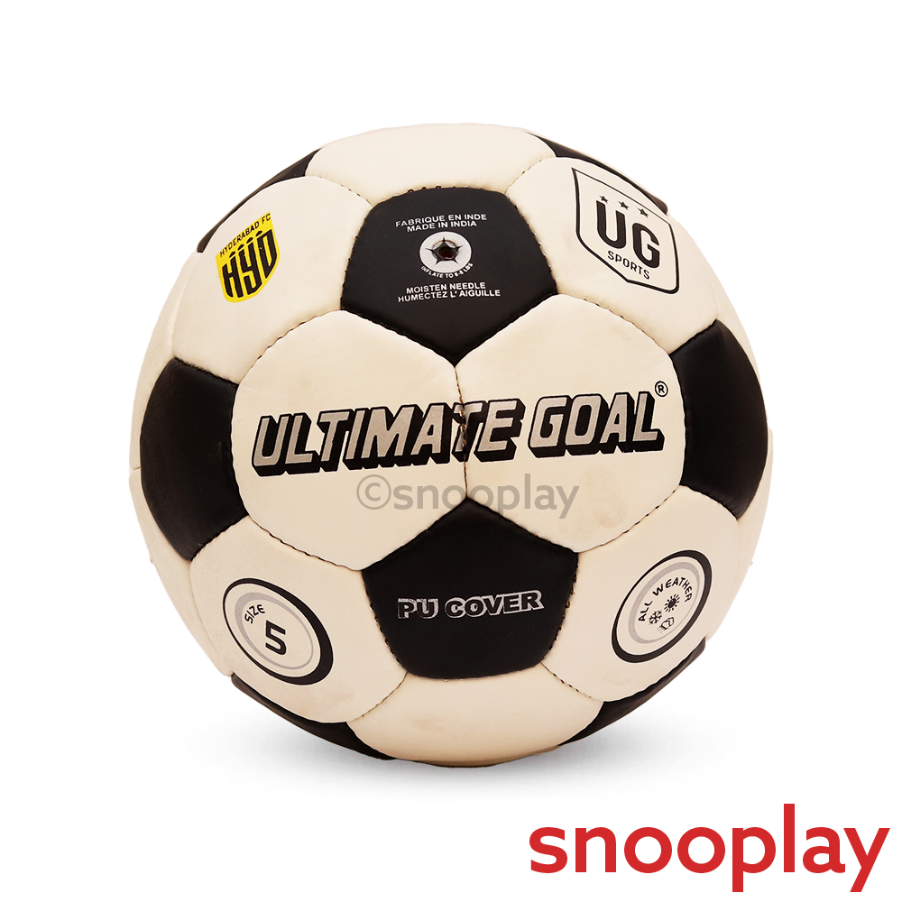 Formal Classic Black and White Football (Size-5) | 11+ Years