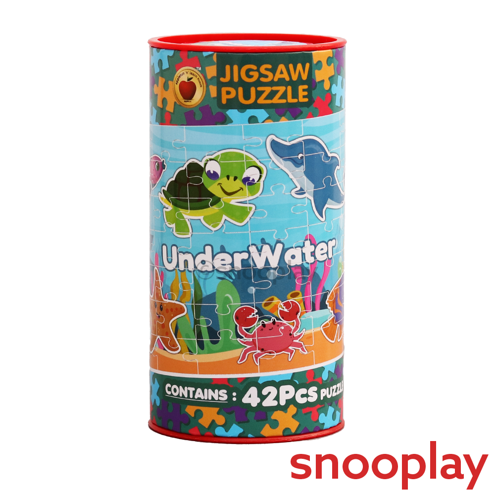 Applefun 'n' learn Mini Underwater Jigsaw Puzzle - 42 Pieces (3-4 Years)
