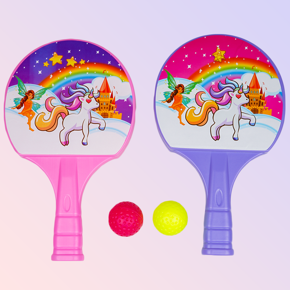 Return Gifts (Pack of 3,5,12)  Super Champ Table Tennis Set Unicorn