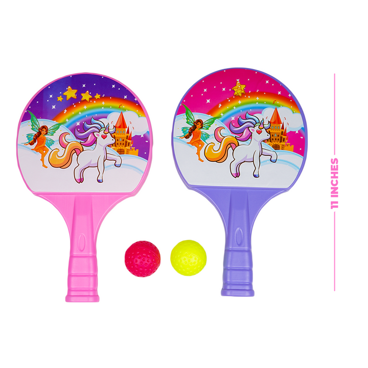 Return Gifts (Pack of 3,5,12)  Super Champ Table Tennis Set Unicorn