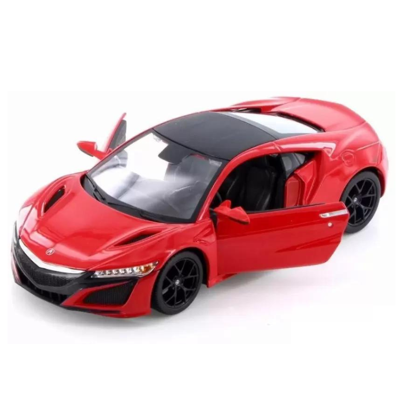 1:32 Diecast Metal Car Resembling Honda NSX Acura With Light & Sound (Pack of 1) - Assorted Colours