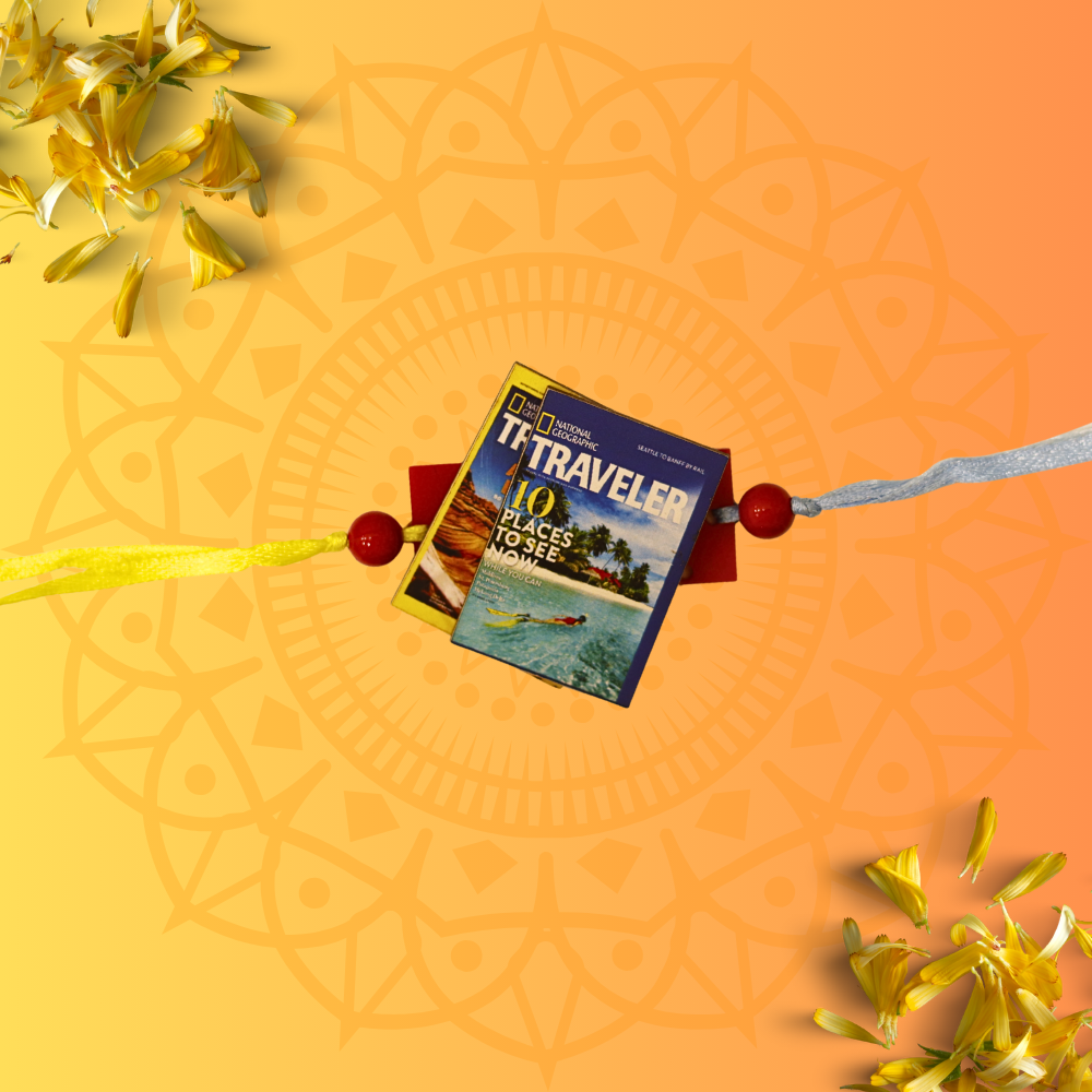Rakhi for the Forever Traveller Bhai