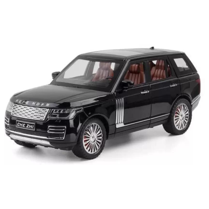 1:24 Metal Car Resembling Range Rover With Pull Back Function And Light & Sound (Pack of 1) - Assorted Colours