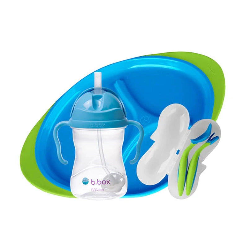 Feeding Set Ocean Breeze Blue Green