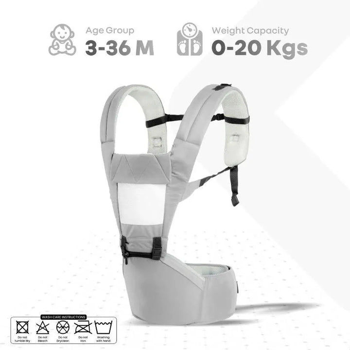 R for Rabbit Baby Carrier with 4 In 1 Carry Position | 100% Cotton Fabric