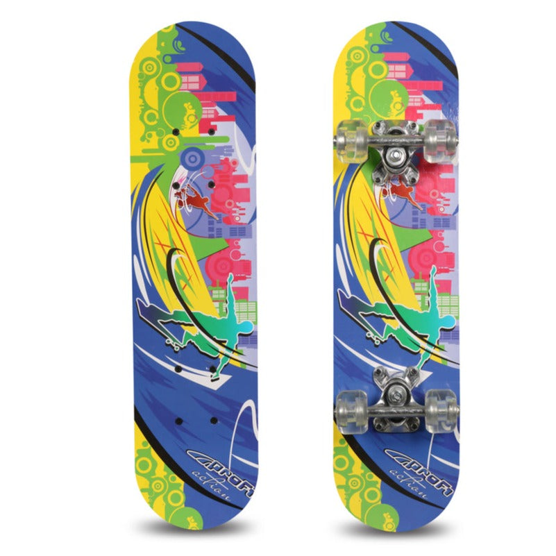 Buy VIVA Phantom Skateboard 24 X 6 Inch (Ride) | 8 - 12 Years (PVC ...