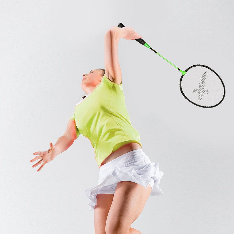 Vector X Badminton Racquet VXB-7022 (Green) | 12 Years - Grown Ups