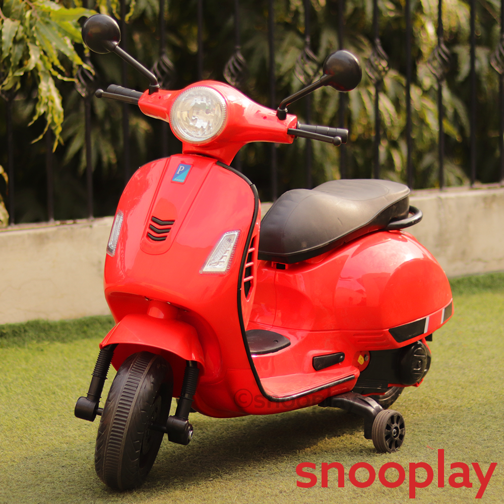 Resembling Baby Scooter VSP Ride-On | Accelerator, Supporting Wheels, Honk, Light & Music (2.5-8 Years)