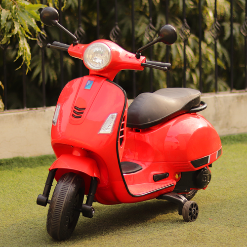 Resembling Baby Scooter VSP Ride-On | Accelerator, Supporting Wheels, Honk, Light & Music (2.5-8 Years)
