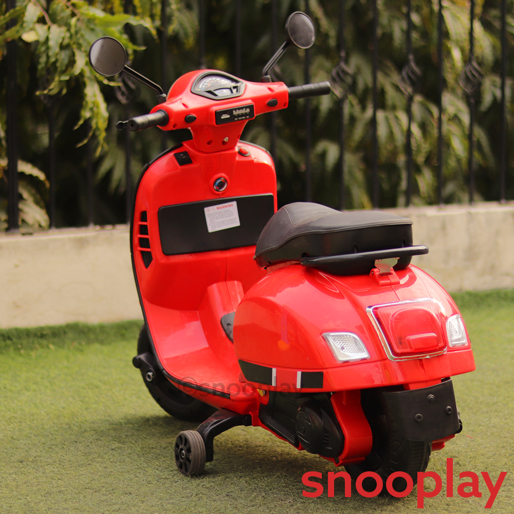 Resembling Baby Scooter VSP Ride-On | Accelerator, Supporting Wheels, Honk, Light & Music (2.5-8 Years)