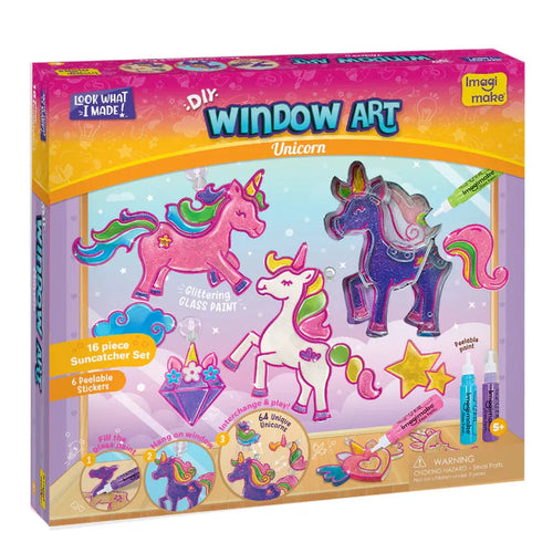 Imagimake Window Art Glass Painting | Unicorn