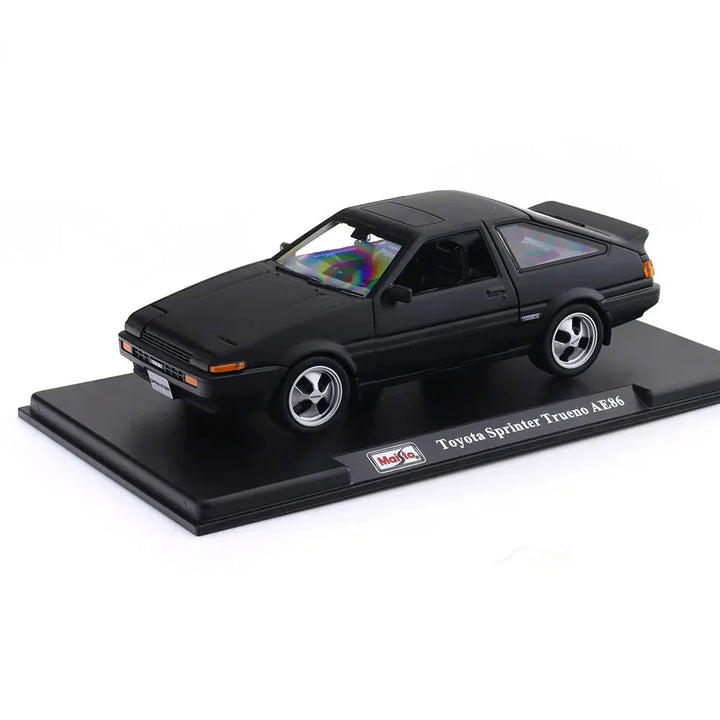 Maisto Original Toyota Sprinter Trueno AE86 Licensed Diecast Car | 1:24 Scale (14 Years till Grown Ups)