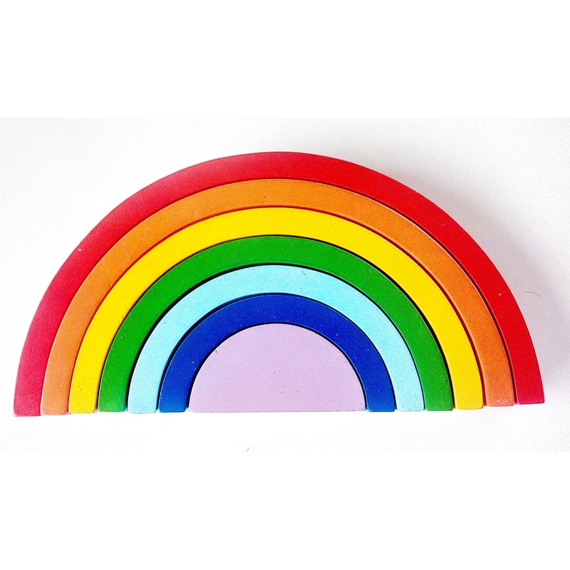 Rainbow  Stacker - Wooden Toy