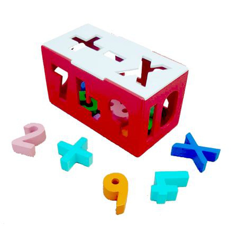 Number Sorter (0 to 9 With Sign) - Wooden Toy