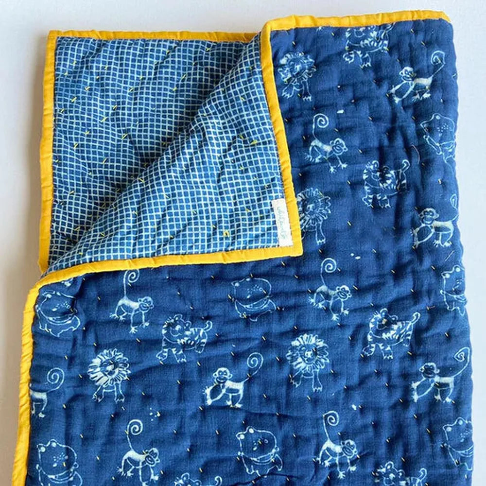 Whitewater Organic Zoo Theme Quilt