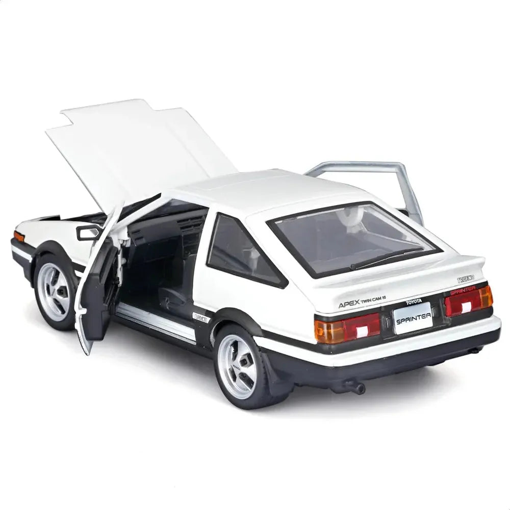 Maisto Original Toyota Sprinter Trueno AE86 Licensed Diecast Car | 1:24 Scale (14 Years till Grown Ups)