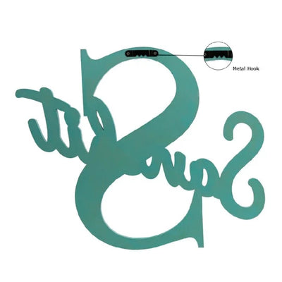 Personalised - AmazingYou, Name Art for the Walls, Happy Turquoise (COD not Available)