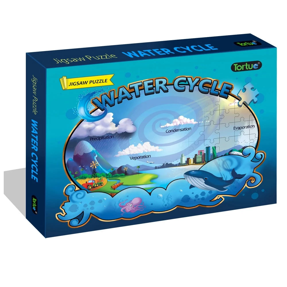 Water Cycle (70 Pieces Jigsaw Puzzle)