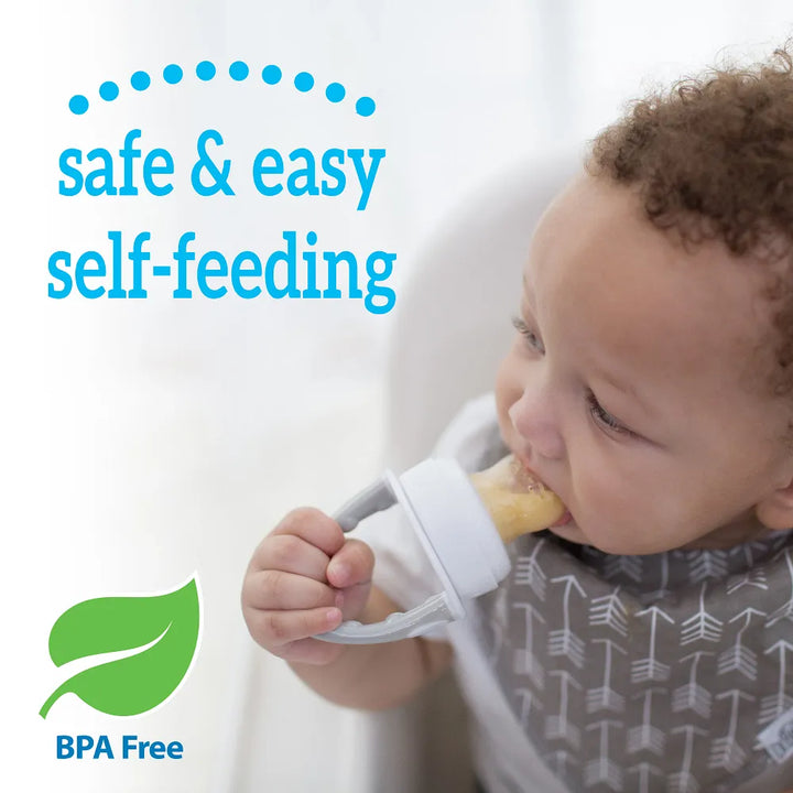 Dr. Browns Fresh Firsts Silicone Feeder | Safe & Easy Self Feeding