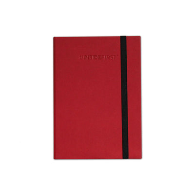 InsideFirst Journal, The Journal for Super Achievers, 34 Insights to Action Color (Statement Red)