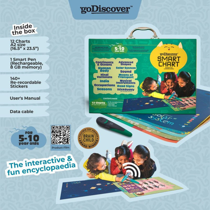 Smart Interactive Chart for Kids (COD not Available)