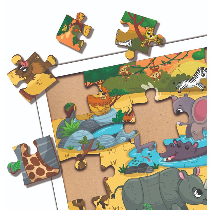 Wild Animals (24 pieces Puzzles)