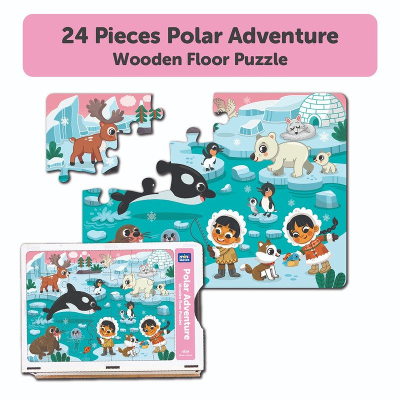 Polar Adventure (48 Pieces Puzzle)