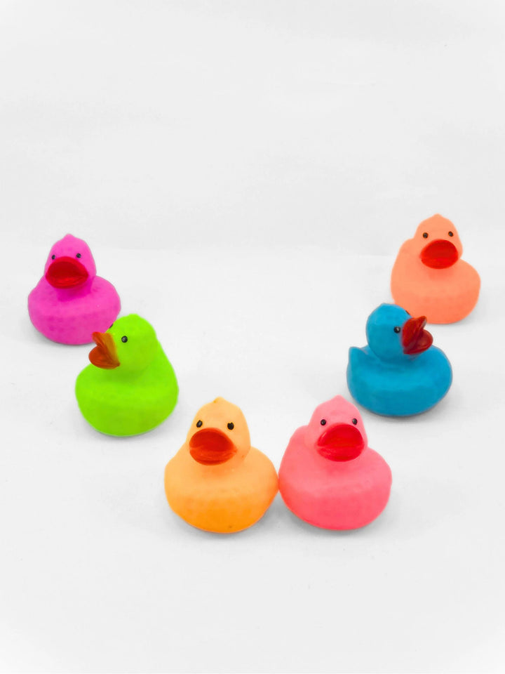 UATOYS Cute Duck Set Squeezable Toys-6 Pieces (9 Months-2 Years)