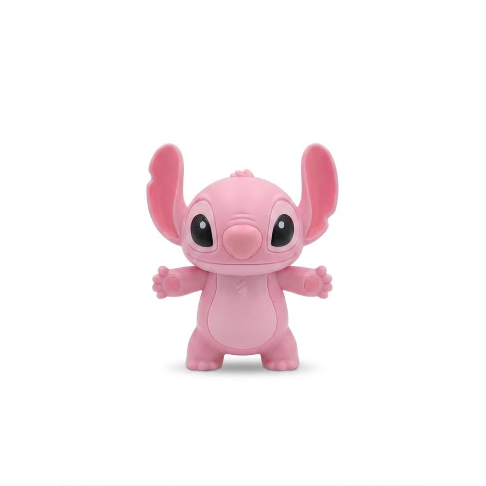2-in-1 Cartoon Character Fan and Ball-Blowing Toy - Pink