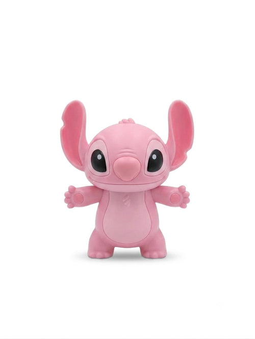 2-in-1 Cartoon Character Fan and Ball-Blowing Toy - Pink