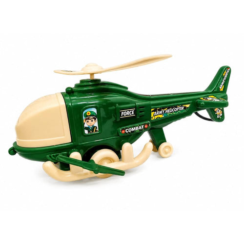 Army Helicopter Toy for Kids - Dark Green