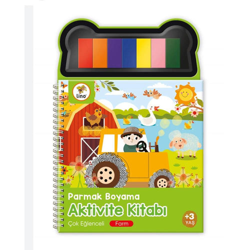 Finger Print Activity Book | Farm Theme