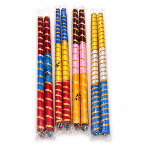 Pack of 2 Pair Decorative Wooden Dandiya