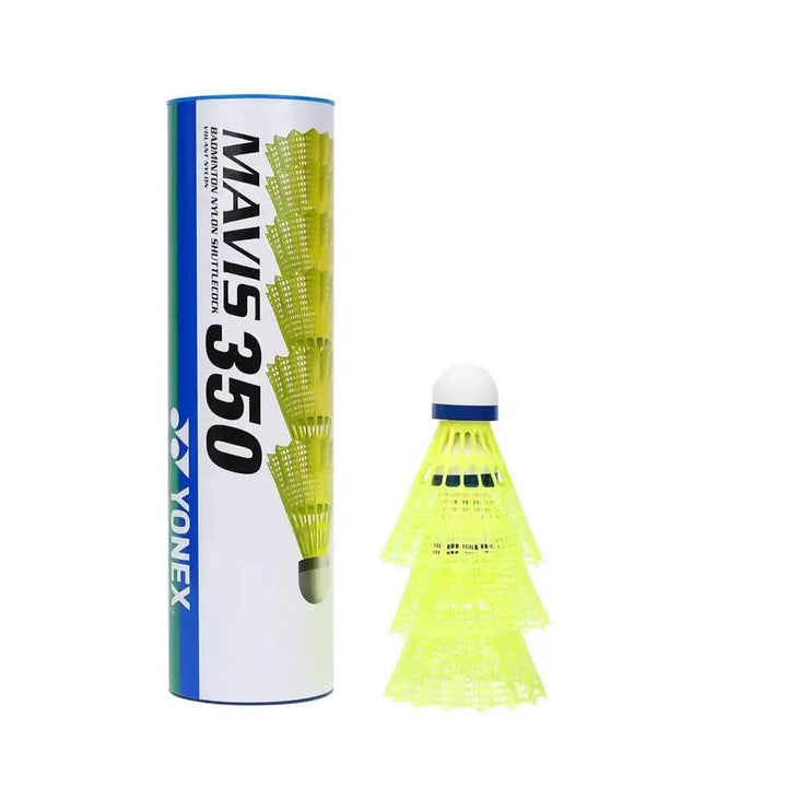 YONEX MAVIS 350 Nylon Badminton Shuttlecock (Pack of 6) - Yellow