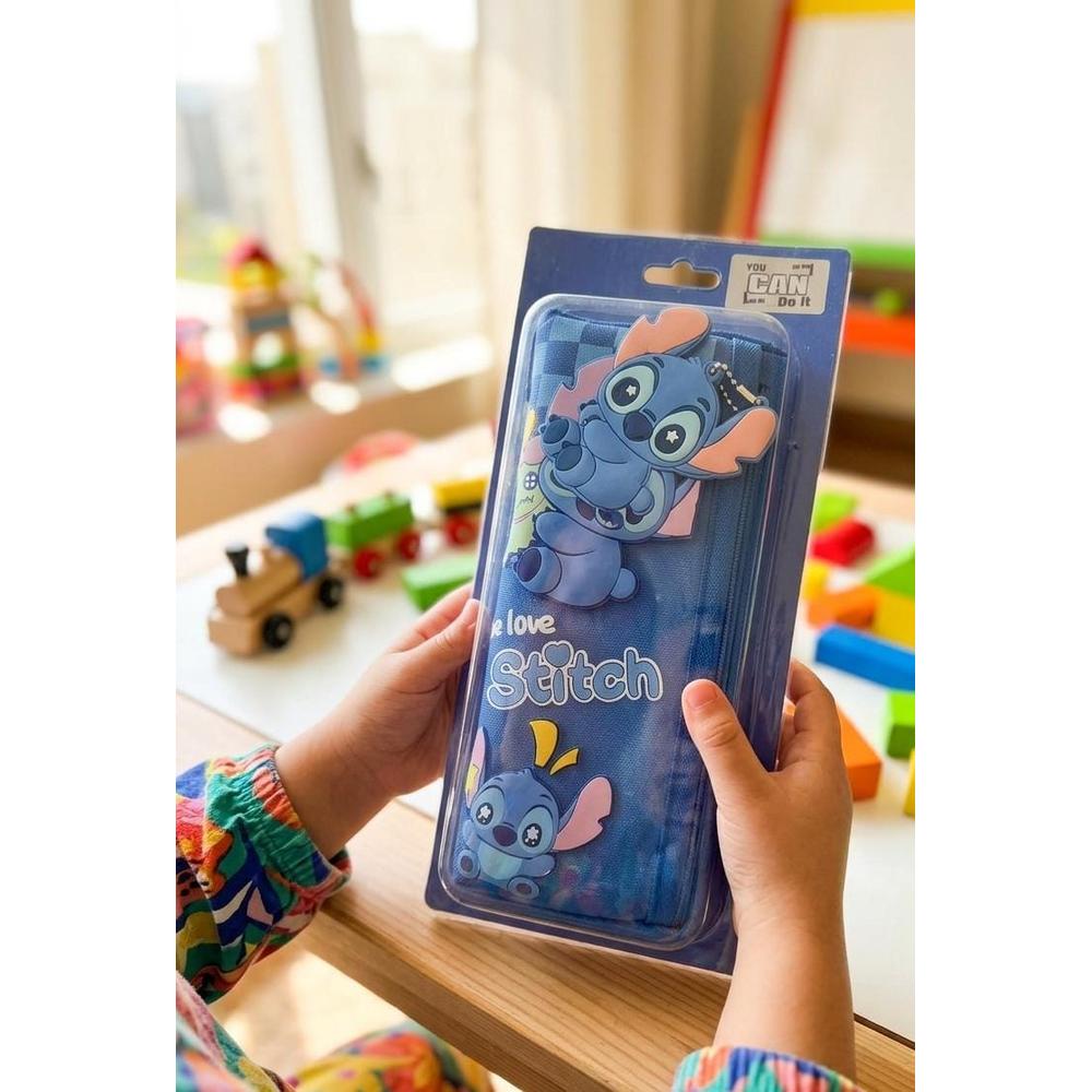 Cute Pencil Pouch for Kids - Dark Blue
