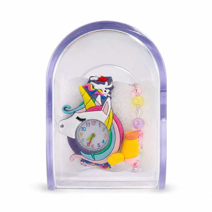 Unicorn Theme Analog Watch for Kids | Cute Unicorn Wrist Watch with Comfortable Wrist Band