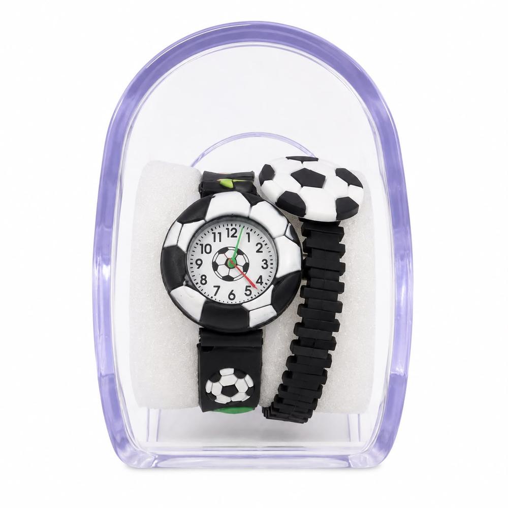 Football Theme Analog Watch for Kids | Cartoon Football Wrist Watch with Comfortable Wrist Band