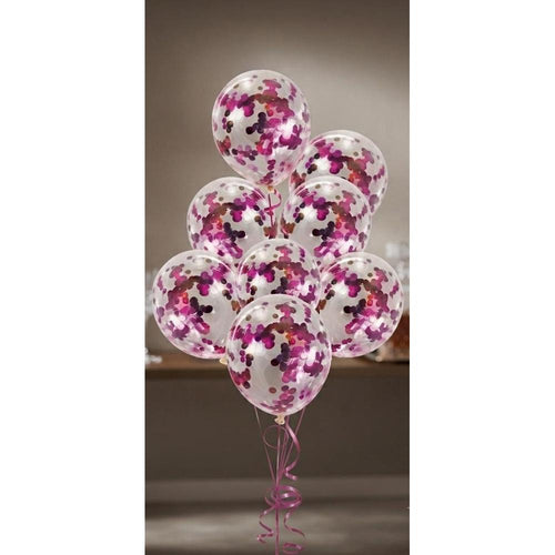 Confetti Balloons - Pack of 5 (6 Balloons Each Pack)