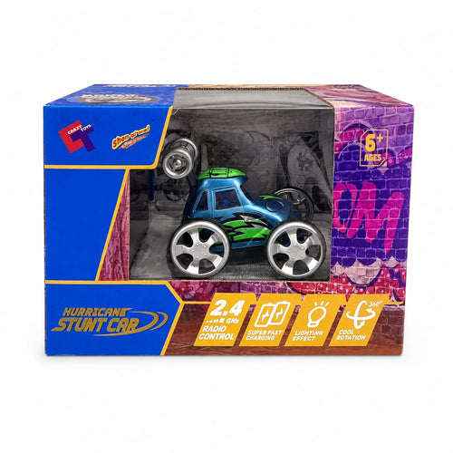 Radio Controlled 360° Rotation Stunt Car - Hurricane Stunt Car